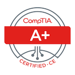 Logo for CompTIA A+ certification