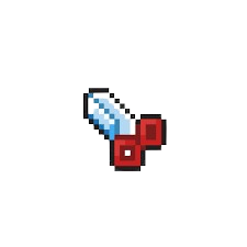 Pixel Art Scissors